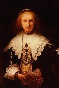 Rembrandt Peale Lady with a Fan oil painting